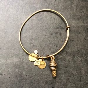 Alex and Ani Ice cream bracelet